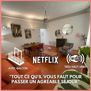  Appartement T2 / 58 M2 / 4 Personnes
